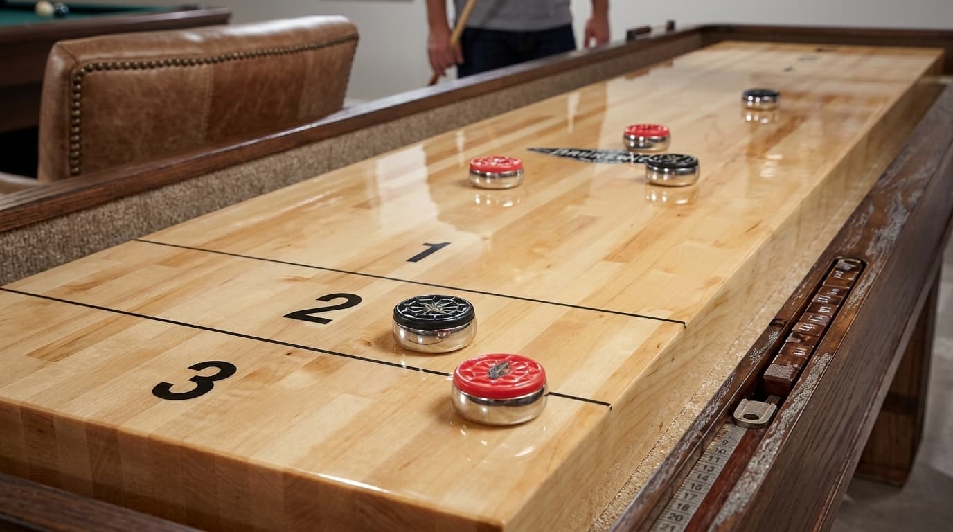 Licensed Experts for Shuffleboard Move and Installation: Shuffleboard Move