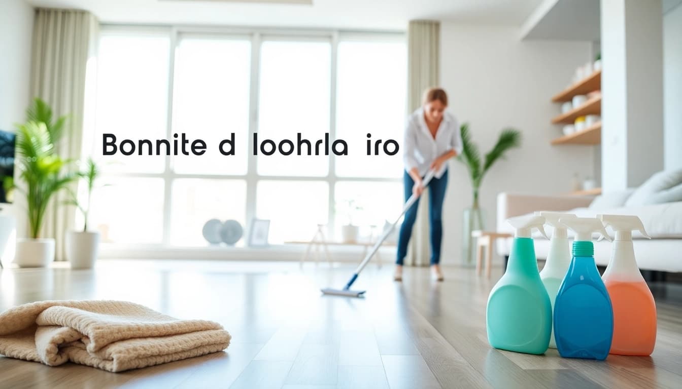 Transforming spaces with expert Bond cleaning Logan services, showcasing a cleaner at work.