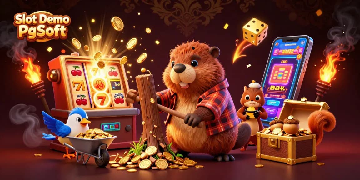 Experience the excitement of Slot Demo Pg Soft with dynamic characters and vibrant casino elements.