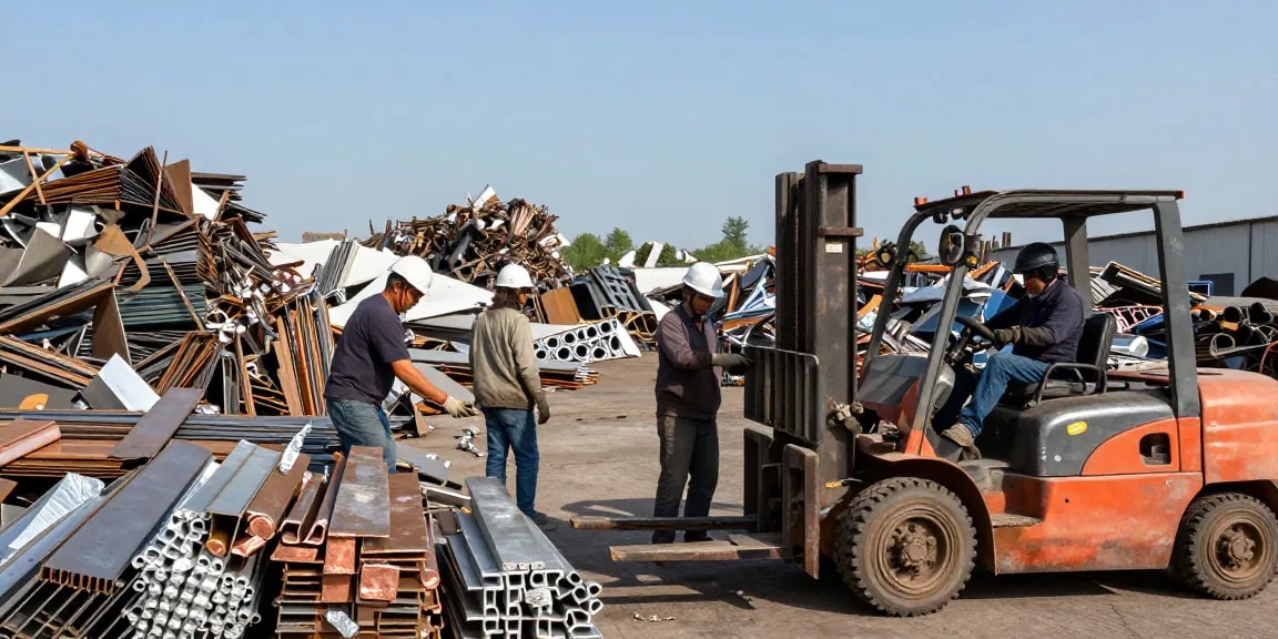 Proses pemilihan logam bekas berkualitas di NAGA2000 untuk kebutuhan industri di https://www.scrapsolutionplace.com/