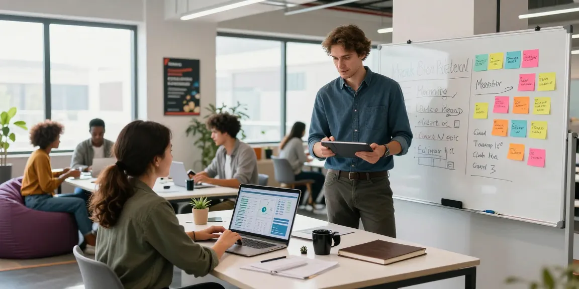 Dynamic teamwork at https://www.www456bd.com/ featuring diverse professionals in a modern digital marketing workspace.