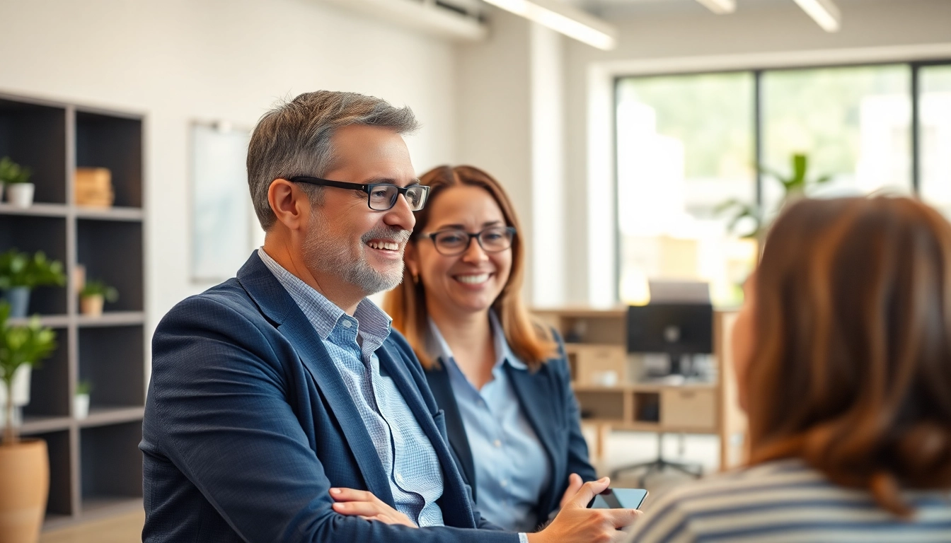 Engaging career coaching session demonstrating support and guidance in a professional environment.