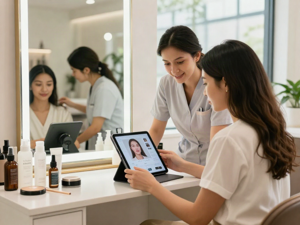 Beauty consultation showcasing Alternatives to QOVES with analysis and guidance.
