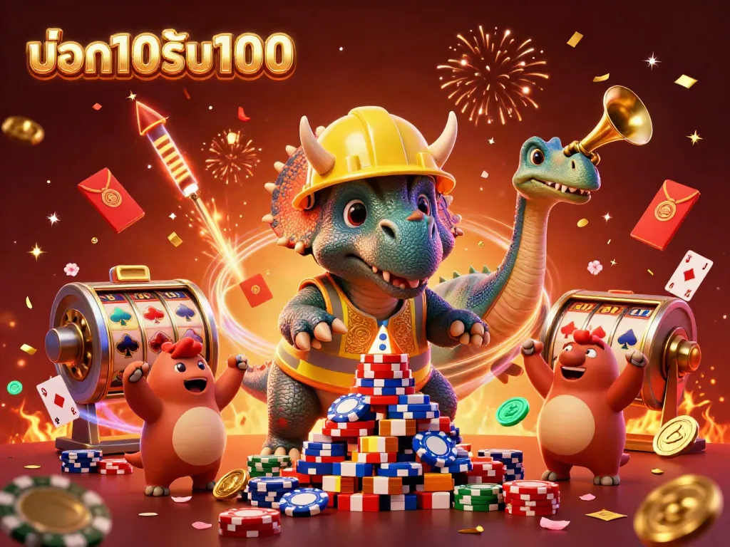 ฝาก10รับ100 นำเสนอโปรโมชั่นในบรรยากาศคาสิโนที่เต็มไปด้วยความสนุกสนาน