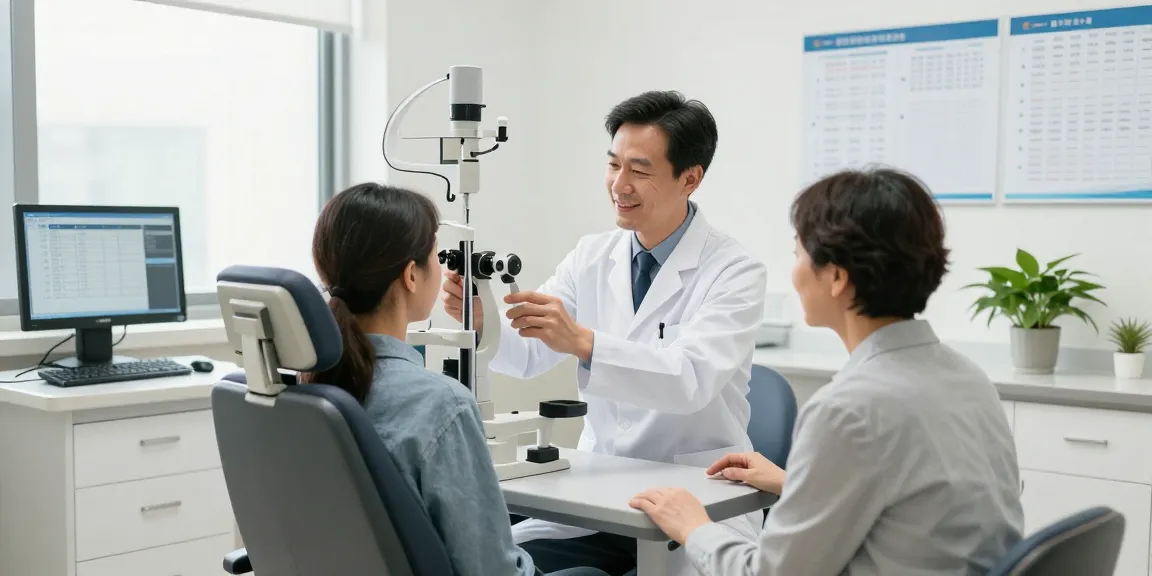 品川近視クリニックの口コミに基づく医療現場での眼科医と患者の対話シーン