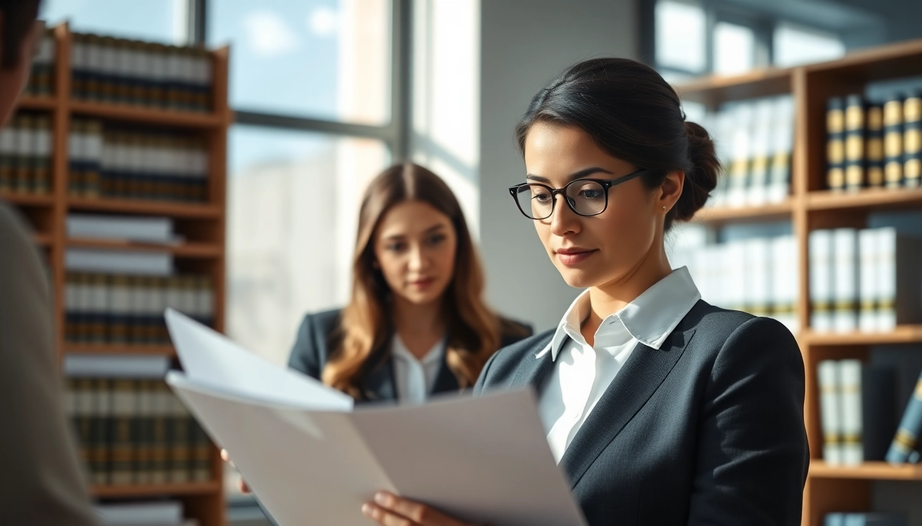 Engaging title insurance services consultation in a modern office environment.
