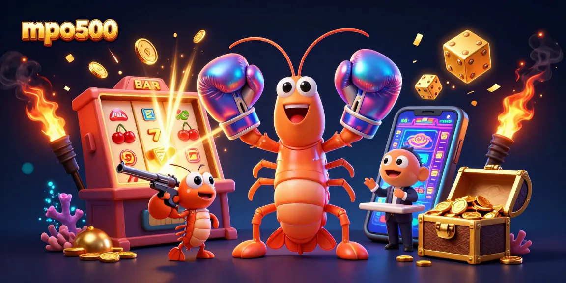 Experience winning with mpo500's vibrant 3D slot machine explosion and vibrant characters.