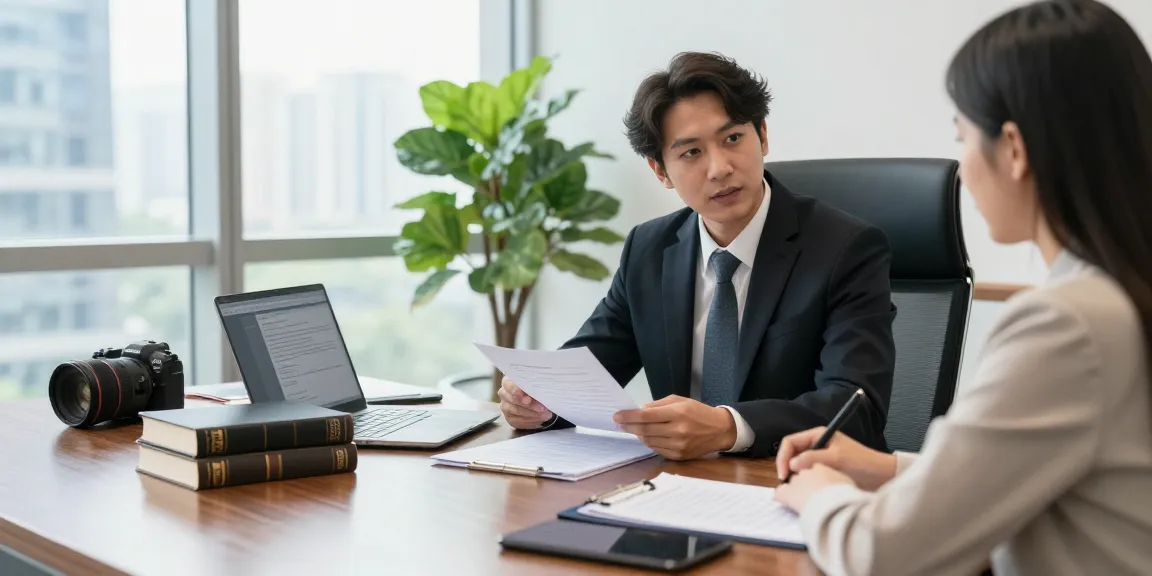 Client meeting with a lawyer for legal advice, demonstrating more helpful hints for case success.
