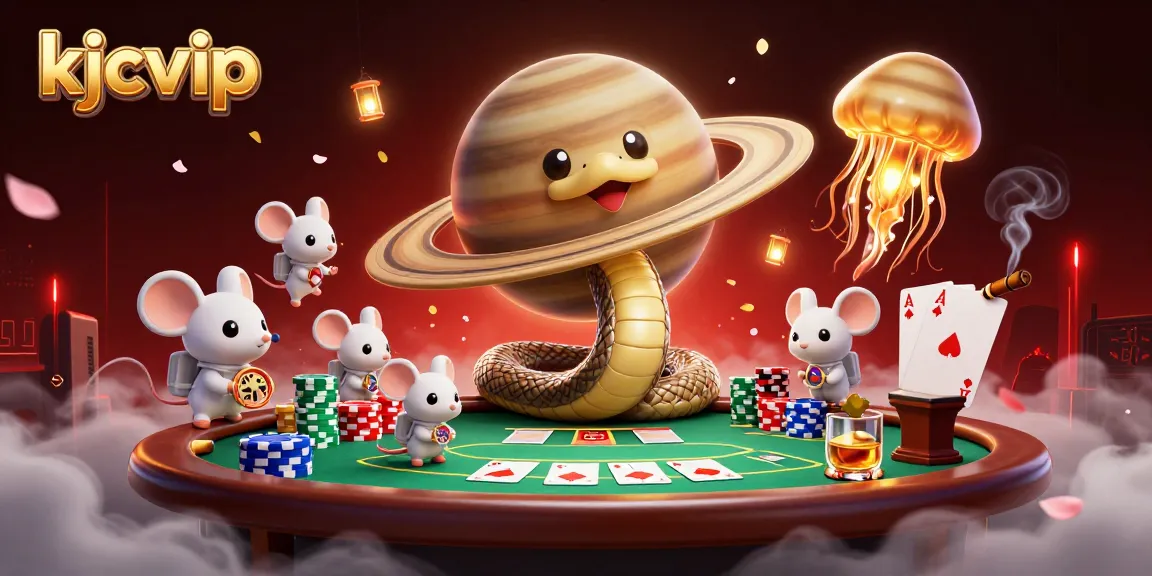 Experience thrilling betting at kjcvip with a cosmic roulette scene featuring playful astronaut mice.