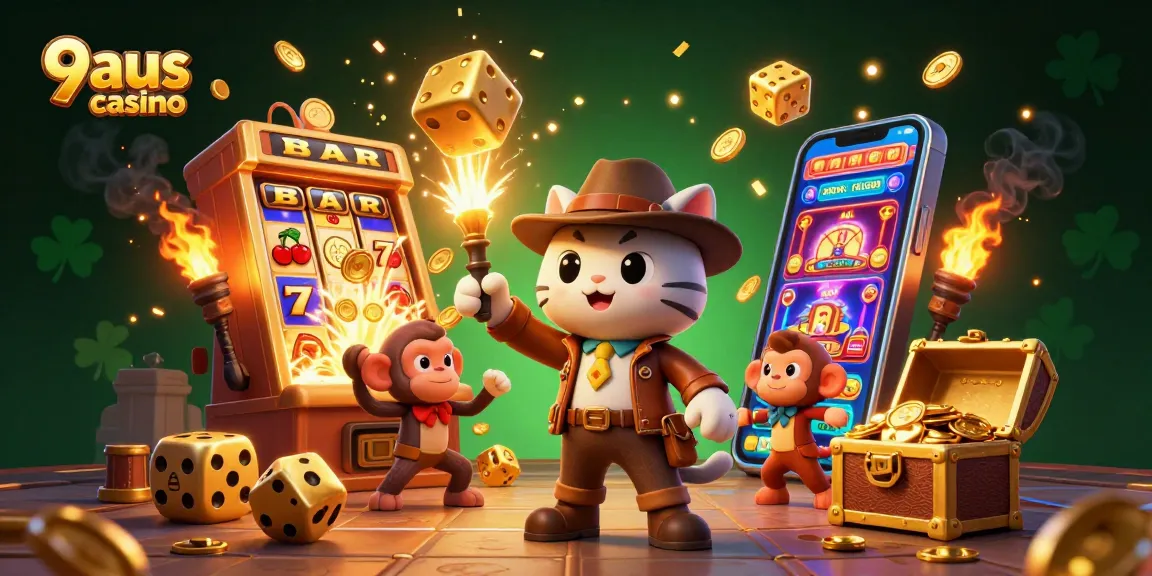 Engage with the thrilling adventures at 9aus casino, exploring vibrant slots and golden treasures.