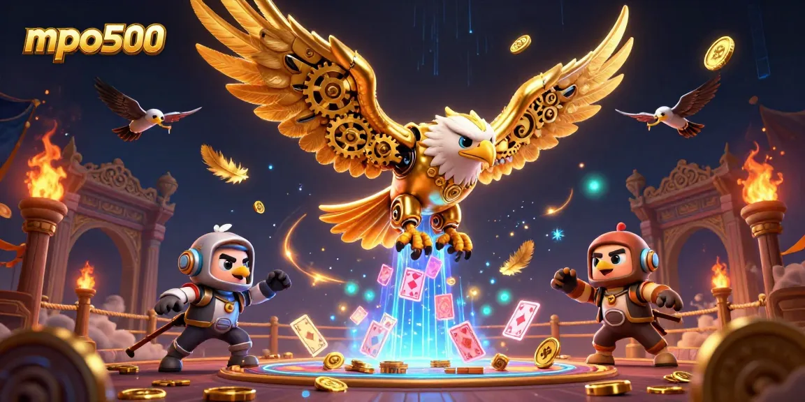 MPO500 showcases the player's journey through a dynamic casino scene, blending vibrant elements of gambling excitement.