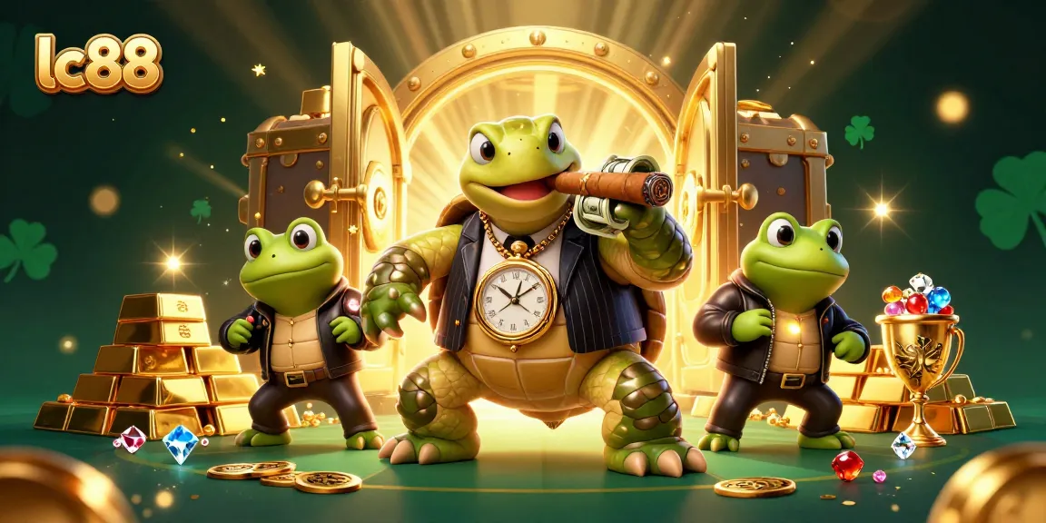 Engage in thrilling gameplay with lc88's vibrant casino world featuring unique characters and dazzling treasures.