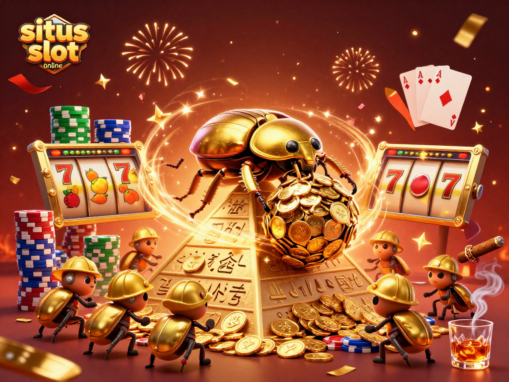 Menemukan situs slot online dengan jackpot besar dan simbol keberuntungan yang menarik.