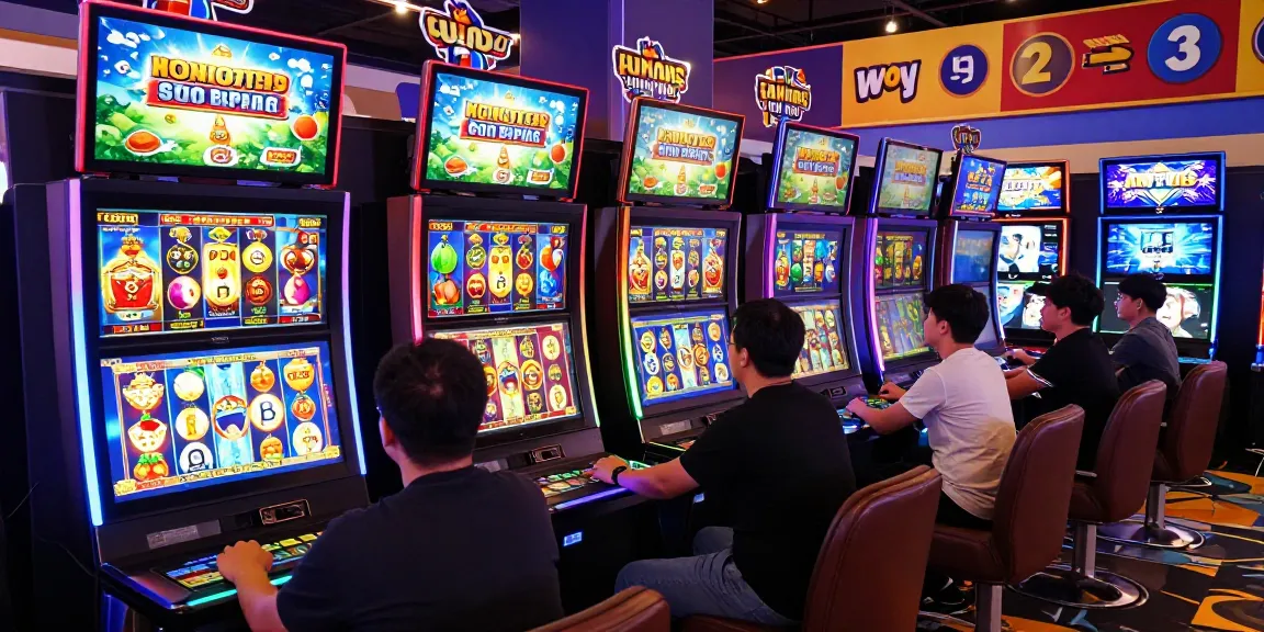 Exciting gaming environment showcasing players enjoying situs slot gacor online slots with vibrant graphics and interactive features.