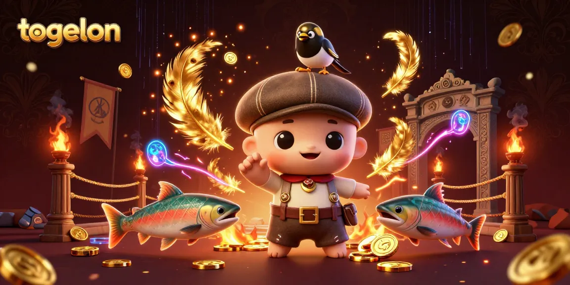 Experience engaging betting action with togelon amidst a vibrant 3D casino scene.