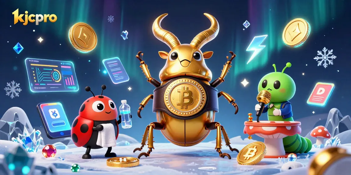 Engage with kjcpro in exciting games featuring vibrant characters and cryptocurrency elements.