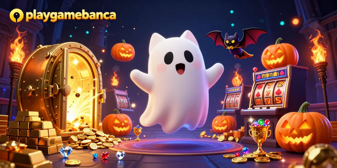 Enter the world of playgamebanca with a friendly ghost cat and captivating slot themes.