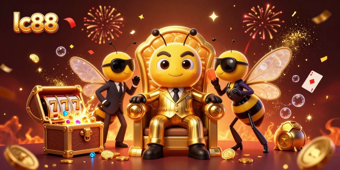 Experience the thrilling world of lc88, where a bumblebee mob boss oversees the casino action!