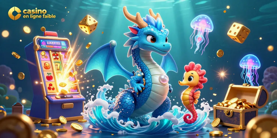 Éprouvez la magie du casino en ligne fiable avec notre dragon marin et ses trésors scintillants.