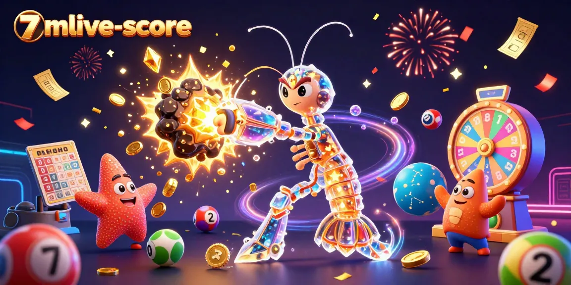 Experience thrilling gameplay with 7mlive-score as the mantis shrimp battles through asteroids to win gems and coins.