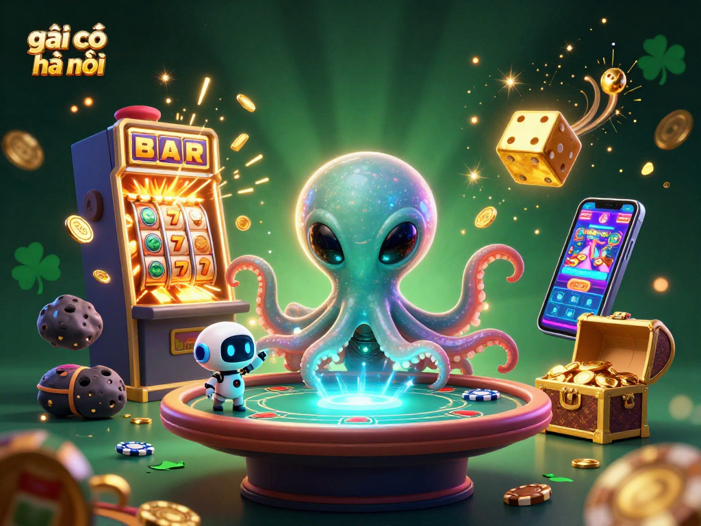 Experience exciting gaming with gái gọi hà nội while exploring a vibrant casino scene featuring unique characters and stunning visuals.