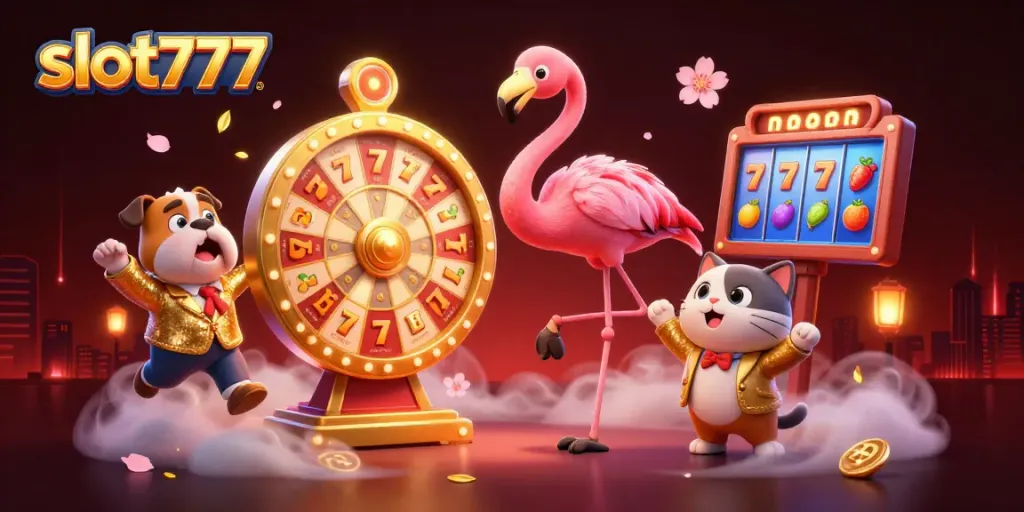 Slot777 menarik perhatian dengan karakter lucu dan elemen slot yang memukau, menambah keseruan permainan.