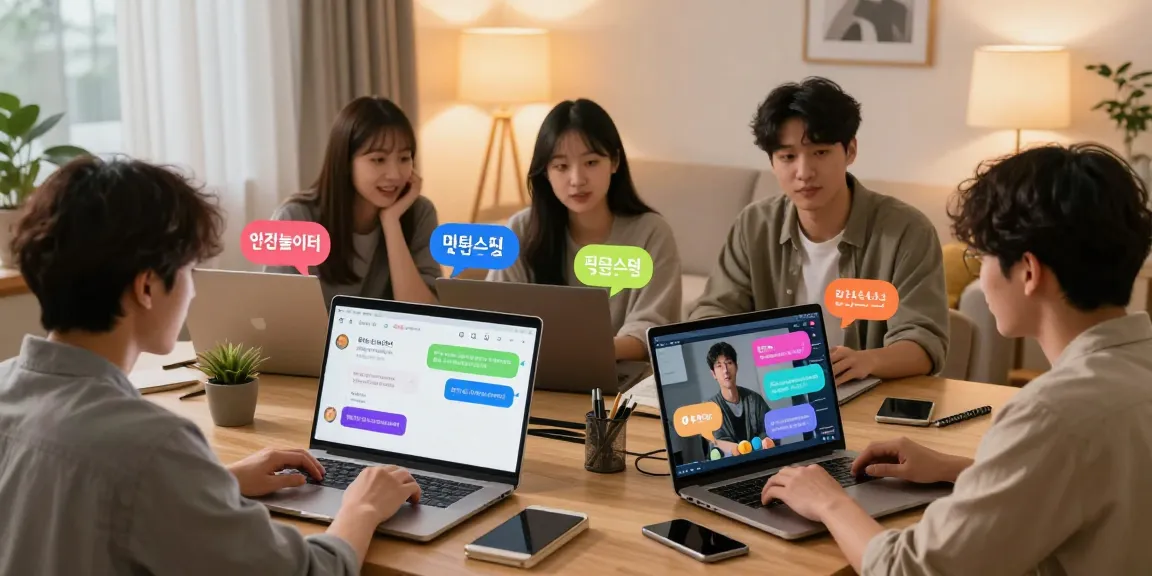 Engaged users discussing 먹튀스팟 검증사이트 in a cozy online community space.