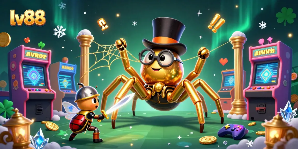 Engage with lv88's vibrant casino world featuring dynamic game elements and exciting characters.