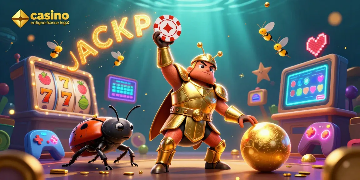 Jouez avec casino en ligne france légal dans cette illustration 3D captivante et immersive.