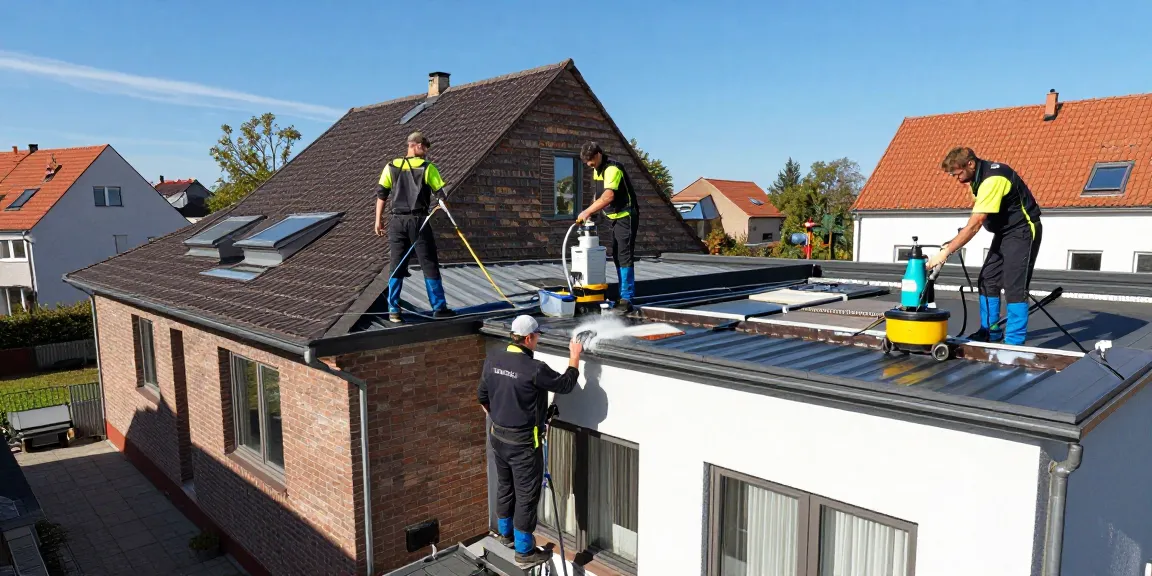 Reinigung Hövelhof – Professionelle Fassaden- und Dachreinigung mit umweltschonenden Mitteln.