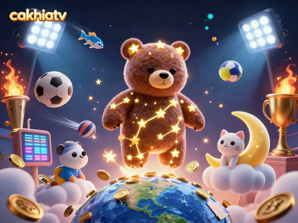 Experience the thrill of cakhiatv live sports betting with vibrant characters and dynamic elements.