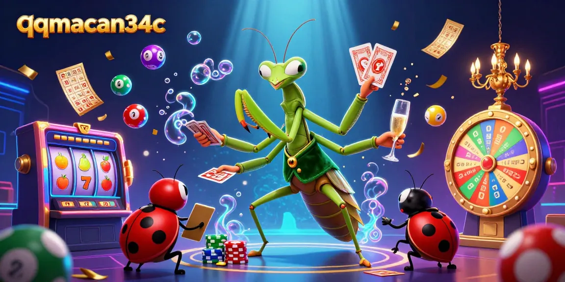 Experience thrilling gameplay with qqmacan34c and vibrant slot machines in action.